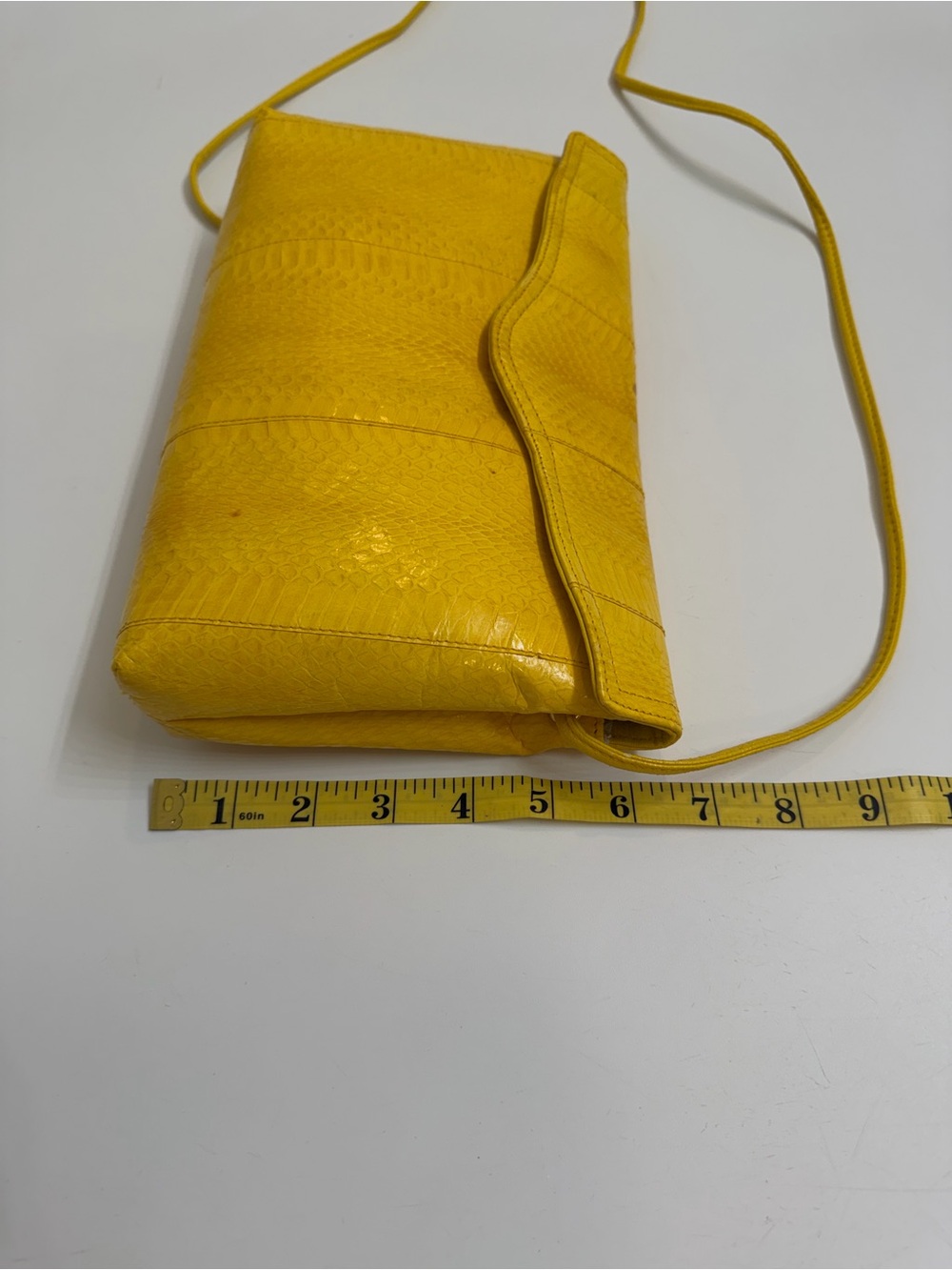 Vintage Genuine Snakeskin Crossbody Bag - Picture 16 of 16